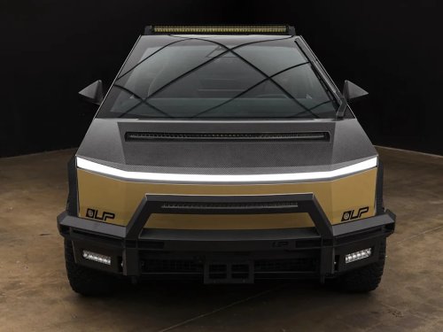 The Tesla Cybertruck’s Bare Steel Look Gets a Desert-Ready Makeover