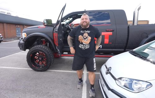 Eddie Hall Builds Europe’s Most Insane Tank-Towing Monster Truck: “I Want to Pull Over Big Ben”