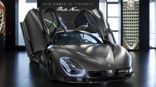 Alfa Romeo's New One-Off Supercar Is A Carbon Fiber Work Of Art