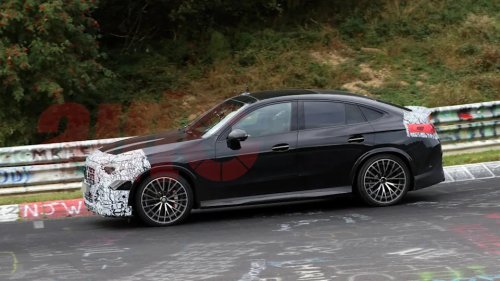 Mercedes, The 2027 Mercedes-AMG GLC 53 Isn't on Sale Yet, but an Update Is Already Testing