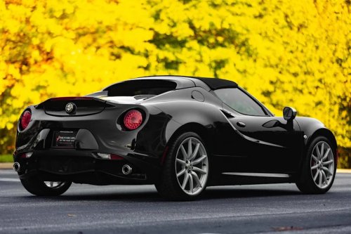 2016 Alfa Romeo 4C Spider for Sale With 10,300 Miles