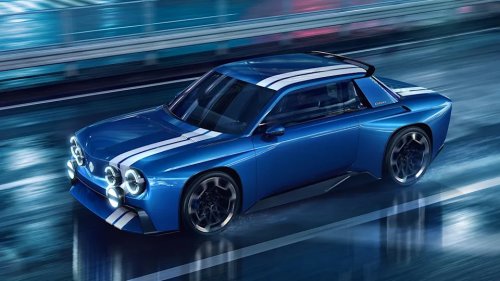The Renault 8 Gordini Concept Is A Stunning Retro-Styled 2-Seater Coupe
