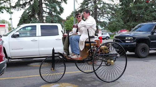 No Food For You! YouTubers Driving The World's Oldest Car Rejected By McDonald's Drive-Through