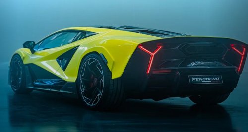 Lamborghini, Travis Scott Gets an Exclusive First Look at the 1,080-HP Lamborghini Fenomeno
