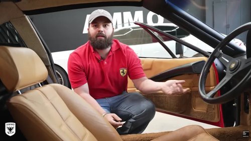 Ferrari 308 GTSi Gets Its First Wash In 18 Years After Owner’s Son Takes Over The Dream