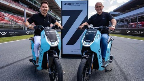 MotoGP And VMoto Just Turned Actual Electric Scooters Into Merch