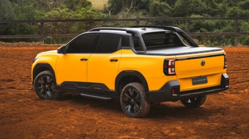 Volkswagen, Volkswagen's Adorable New Tukan Pickup Is The First MQB-Based Truck