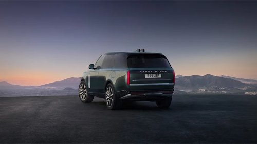 The Range Rover Electric in Photos