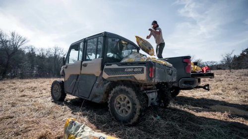 Pro Hunter Chris Bee Tells Us Why EV UTVs Are The Future. And How His Can-Am Makes Everything More 'Efficient'