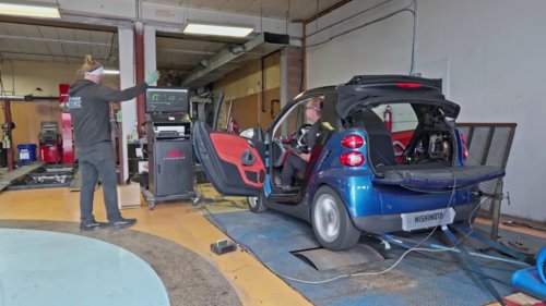 Smart, Someone Slapped A Tiny Turbo On A Smart Car... And Quadrupled The Power