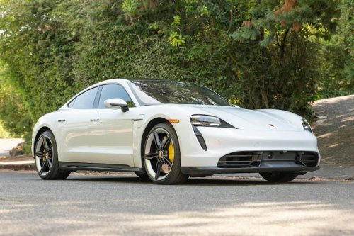 This 24k-Mile 2020 Porsche Taycan Turbo S Is Chasing Bids on Hagerty Marketplace