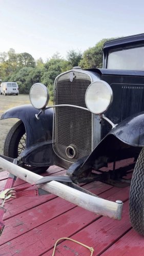 1931 Chevrolet Independence Sport Coupe Rumble Seat Barn Find Surfaces in California
