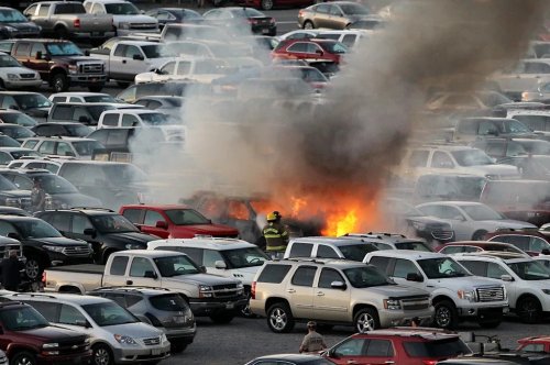 Millions of cars are being recalled after bursting into flames while simply parked outside