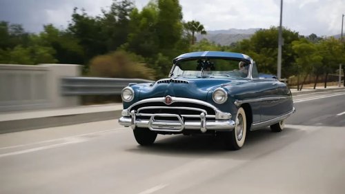 Jay Leno Gets Behind the Wheel of a Rare 1953 Hudson Hornet Convertible