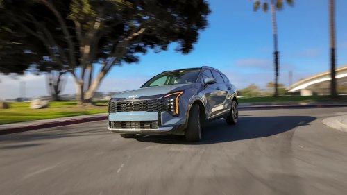 View Exterior Photos of the 2026 Kia Sportage Hybrid SX-Prestige