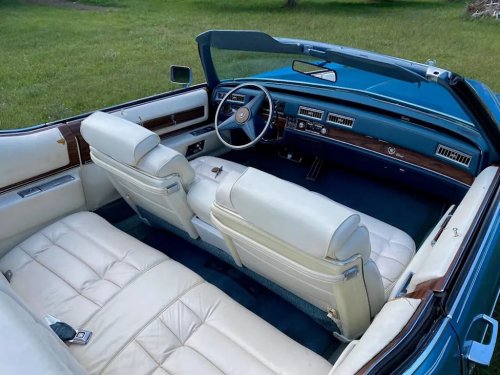 1976 Cadillac Eldorado Convertible for Sale With 43,000 Miles Shown