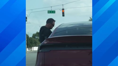 Traffic Stop Shows Why Maybe Not Everything in a Tesla Needs To Be Electronic