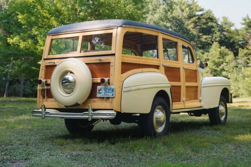 This Jacked-Up 1948 Mercury Woody Wagon Had Four-Wheel Drive Before It Was Cool