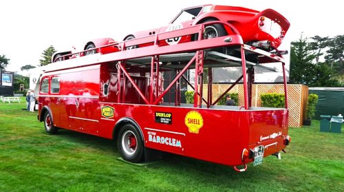 This Fabulous Fiat Ferrari Hauler was the Star of Pebble Beach