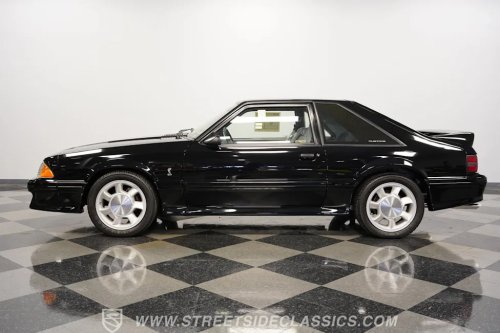 This 38-Mile 1993 Ford Mustang Cobra SVT Is Essentially A Brand-New Fox Body