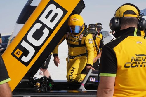 The JCB Hydromax Broke a Speed Record and I Was There to See It