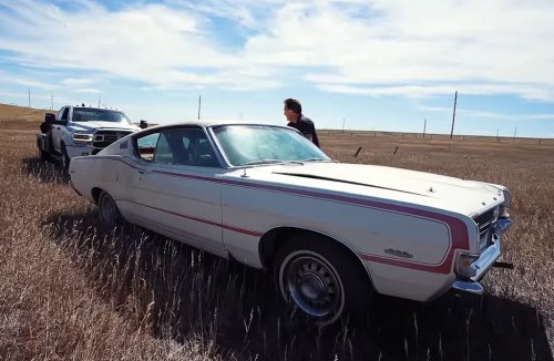 Ford, A Rare 1968 Ford Torino Sat in a Custom “Tomb” for 50 Years—And the Tires Still Held Air
