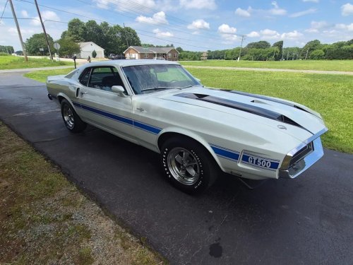 This Pastel Gray 1970 Shelby GT500 Is A Frame-Off Restored Muscle Car Heading To Auction