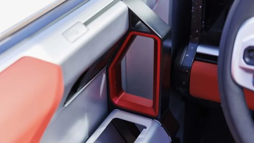 GMC, Hummer, GMC’s New Hummer X Mid-Size EV Truck Concept Has Stackable Screens