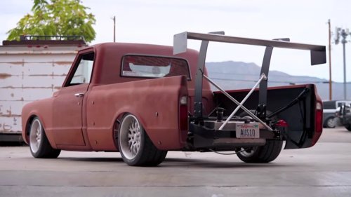 Chevy, This Driveway-Built '67 Chevy C10 Packs A Modified LS3 V8 And A 6-Speed Manual