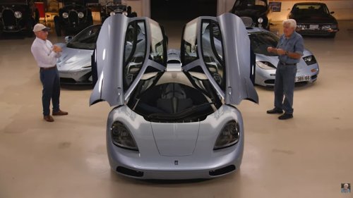 Jay Leno Drives The GMA T.50 — Calls It The World's Greatest Miata