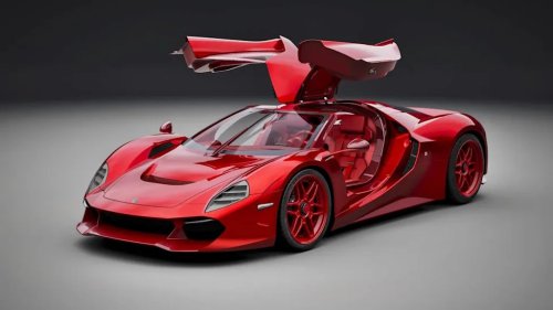 Capricorn’s $3.4 Million Analog Hypercar Gets A One-Off All-Red Makeover