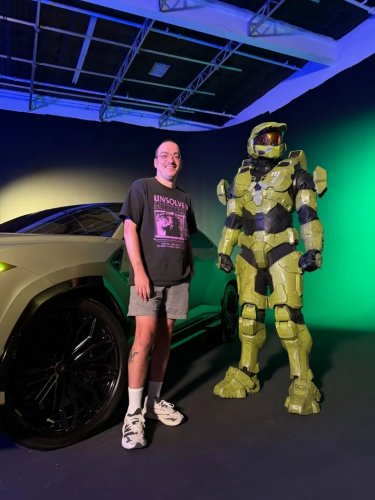 Lamborghini Designed A Halo-Themed Urus You Can Drive In 'Forza Horizon 6' (More Importantly, I Got To Meet Master Chief)