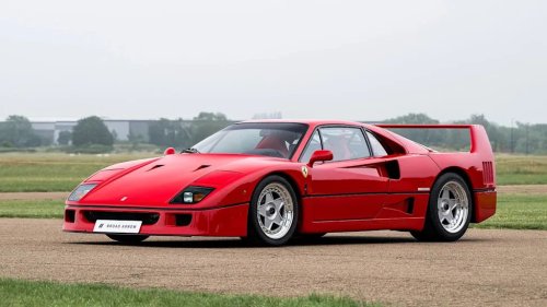 One Of Britain's First Ferrari F40s Surfaces With A Paper Trail Most Ferraris Can't Match