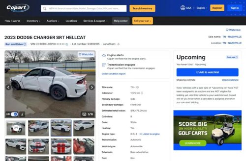 10 Wrecked Dodge Hellcats Are Sitting on Copart Right Now, Just Waiting for Someone Brave Enough to Rebuild Them