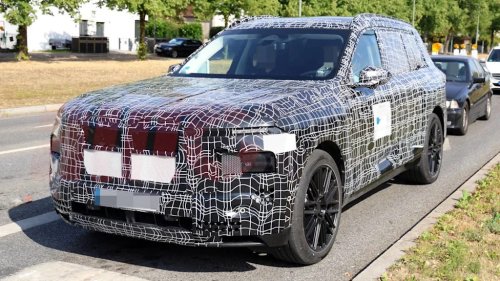 BMW, SUV, BMW’s First iX7 Spy Shots Hint At A Massive 800-HP Luxury SUV