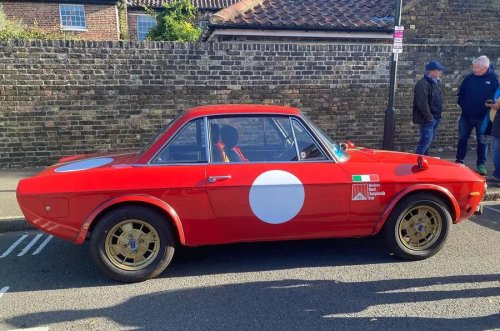 "It has to be used": I take my Lancia Fulvia rally car on the school run