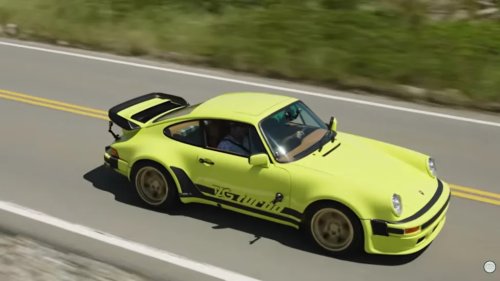 Jay Leno Takes Classic Porsche With Formula 1 Engine For A Spin