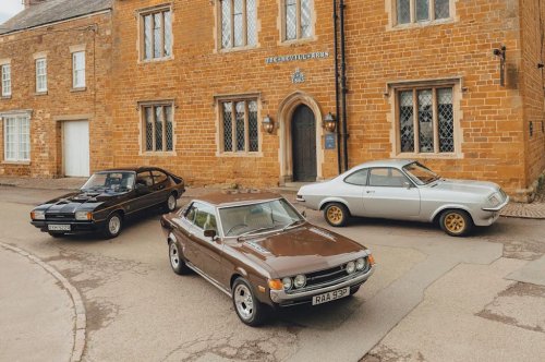 It’s Ford Capri II vs Toyota Celica vs Vauxhall HP Firenza in this ’70s coupé shootout