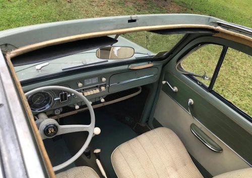 1959 1959 Volkswagen Beetle Deluxe Sunroof for Sale With 70,000 Miles