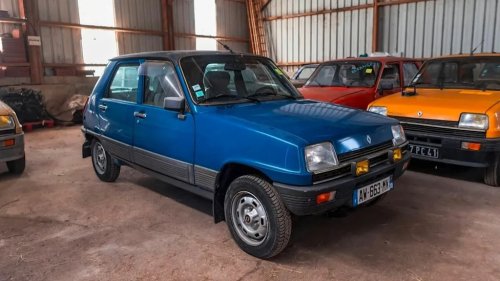 Renault, A Hidden Collection Of Fifty Renault 5 Hatchbacks Heads To Auction