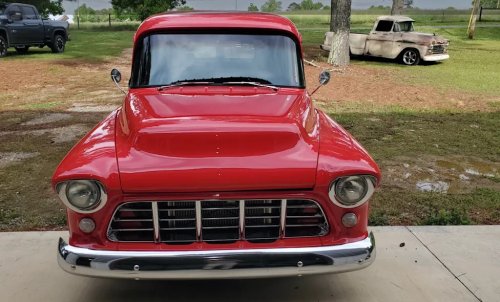 Chevrolet, Custom 1955 Chevrolet Panel Wagon at Swafford Auctions