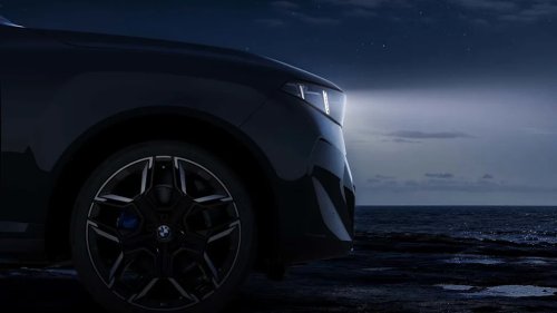 China's BMW iX5 Has More Of Everything, Including A Huge TV In The Back
