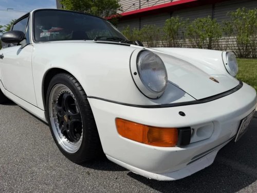 Porsche, Porsche 911, Porsche 911 Carrera, Throttle Auctions: 1990 Porsche 911 Carrera 4 Targa Surfaces After Decades of Single-Family Care