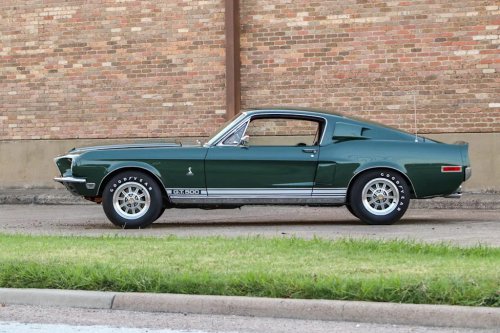 1968 Shelby Mustang GT500 Fastback for Sale With 68,000 Miles Shown