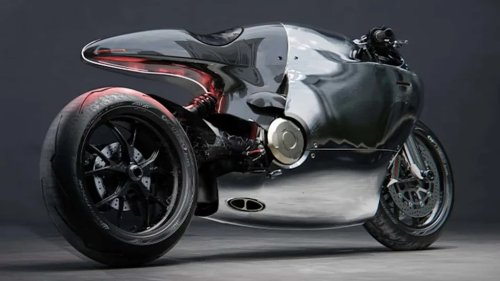 Bandit9’s Liquid Metal Ducati 821 Is An Art Deco Rocketship