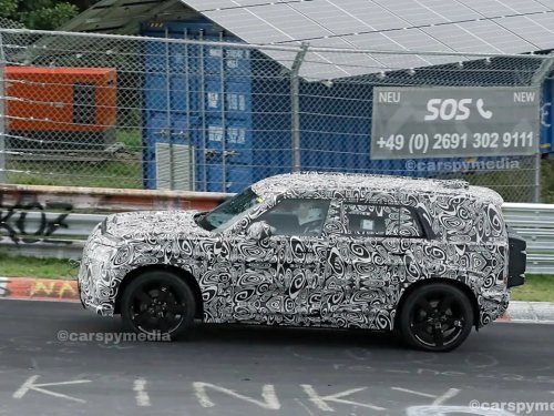 Land Rover’s Defender EV Prototype Has a G-Class-Style Rear Box