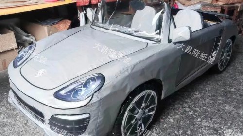 These Chinese Paper Cars Let You Arrive In The Afterlife In Style