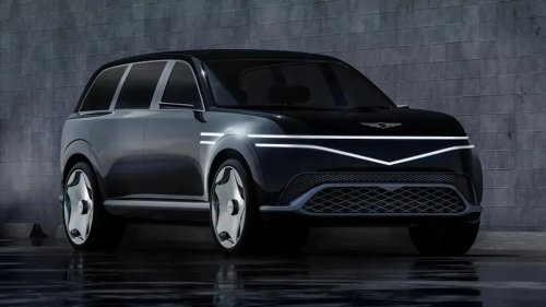 Genesis, SUV, Genesis' New Flagship SUV Will Get Rolls-Royce-Style Doors