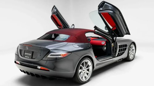 Mercedes-Benz, McLaren, Someone Is Selling A Low-Mileage 2008 Mercedes-Benz SLR McLaren Roadster On Bring a Trailer