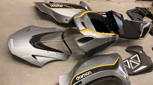 Someone Just Bought Damon Motors' Prototype EV Superbike In a Storage Locker Auction